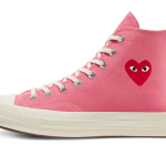 Converse Chuck Taylor All-Star 70s Hi Comme des Garçons PLAY Bright Pink