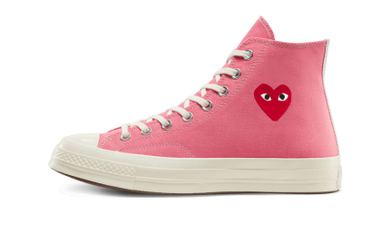 Converse Chuck Taylor All-Star 70s Hi Comme des Garçons PLAY Bright Pink