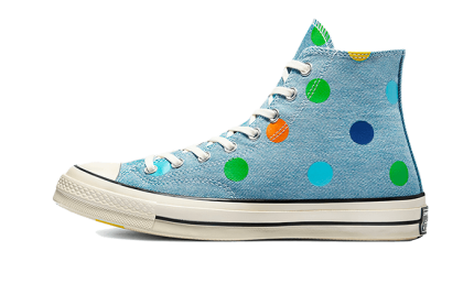 Converse Chuck Taylor All-Star 70s Hi Golf Wang Denim Polka Dots