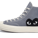 Converse Chuck Taylor All-Star 70s Hi Comme des Garçons PLAY Steel Grey