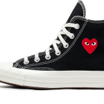 Converse Comme des Garçons Single Heart Chuck 70 Black High