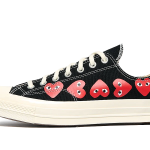 Converse Chuck Taylor All Star 70 Ox Comme des Garcons PLAY Multi-Heart Black