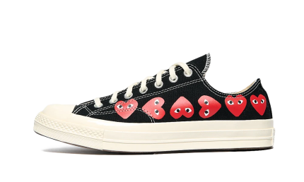 Converse Chuck Taylor All Star 70 Ox Comme des Garcons PLAY Multi-Heart Black