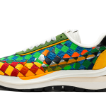 Nike Vaporwaffle Woven Sacai Jean Paul Gaultier Green Gusto