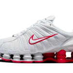 Nike Shox TL Platinum Tint Gym Red
