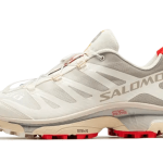 Salomon XT-4 OG Vanilla Ice Fiery Red